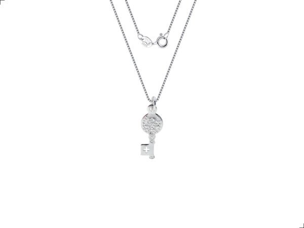 Collar Llave San Benito Plata 925 By Thiago Turcott®