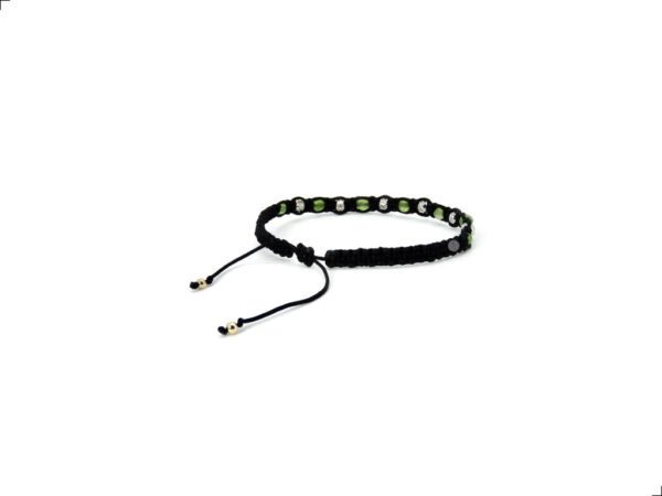 Pulsera Peridoto Natural Macramé By Thiago Turcott® - Image 3