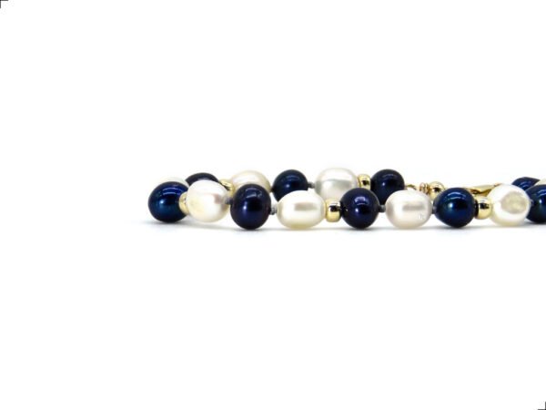 Pulsera Perlas Barrocas Color Mixto Oro Italiano 14k By Thiago Turcott® - Image 2