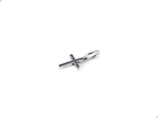 Collar Cruz Chips Brillantes Plata 925 By Thiago Turcott® - Image 2