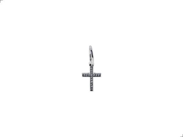 Collar Cruz Chips Brillantes Plata 925 By Thiago Turcott® - Image 3