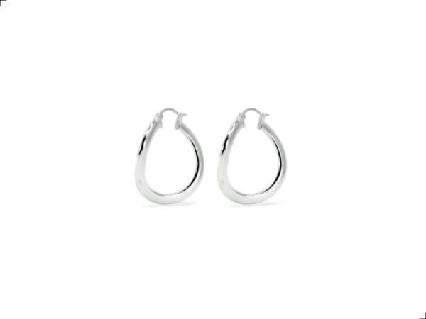 Aretes Colgantes Ondulados Plata By Thiago Turcott®