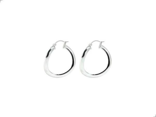 Aretes Colgantes Ondulados Plata By Thiago Turcott® - Image 4