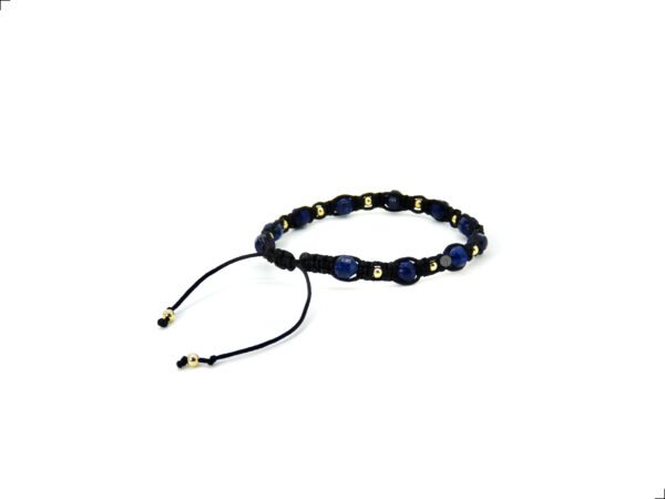 Pulsera Lapislázuli Shambhala Oro Italiano 14k By Thiago Turcott® - Image 3