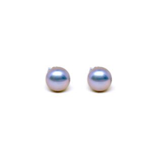 Aretes Perla Natural Gris Plata Esterlina 925 By Thiago Turcott®