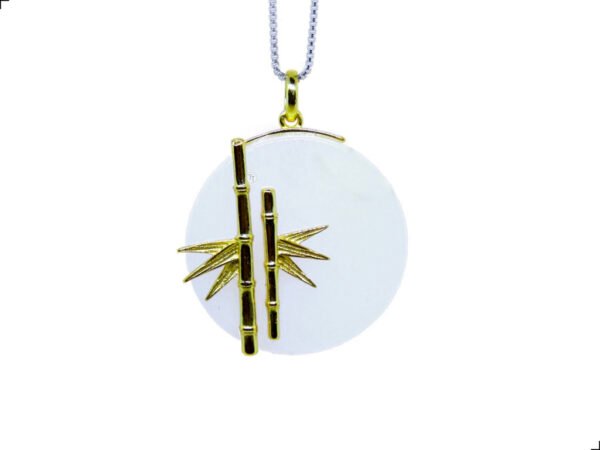 Collar Cuarzo Rutilado Bambú Plata 1ra Ley 925 By Thiago Turcott® - Image 2