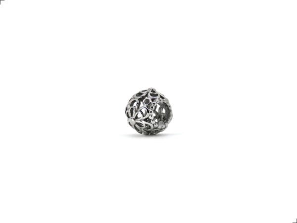 Charm Encaje Flores Titanio 18k By Thiago Turcott® - Image 2