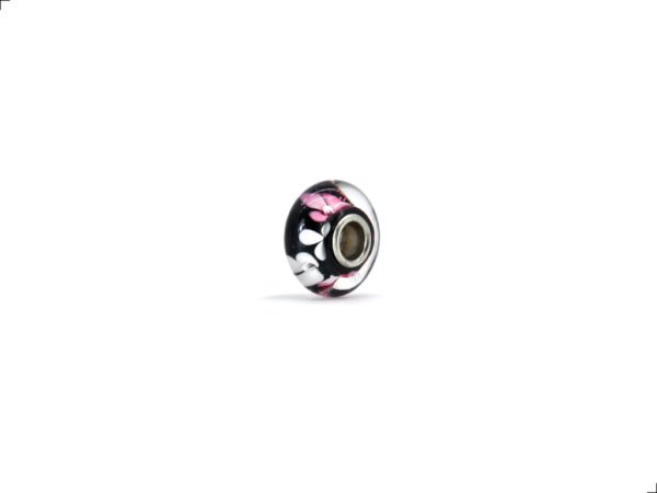 Charm Orquídeas 2 Tonos Murano Negro Titanio 18k By Thiago Turcott®