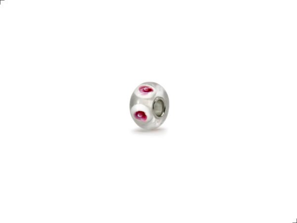 Charm Murano Ojo Rosa Titanio 18k By Thiago Turcott®