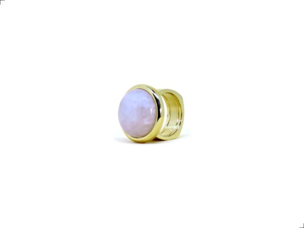 Anillo Cuarzo Rosa Natural Titanio 18k Padua By Thiago Turcott® - Image 4