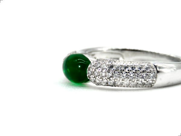 Anillo Esmeralda Cultivada Plata 925 By Thiago Turcott® - Image 3