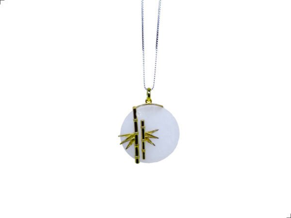 Collar Cuarzo Rutilado Bambú Plata 1ra Ley 925 By Thiago Turcott®