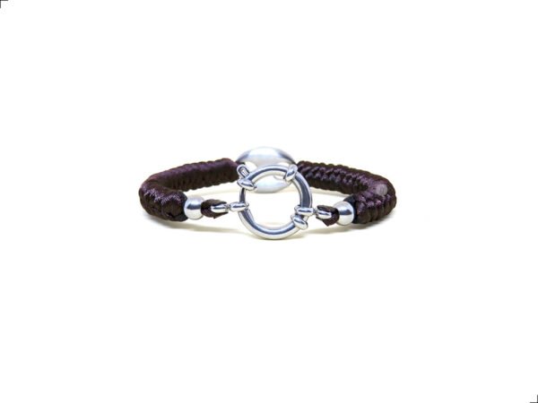 Pulsera Snake Titanio 18k Cordón Seda Poliéster By Thiago Turcott® - Image 3