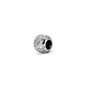 Charm Murano Ojo Rosa Titanio 18k By Thiago Turcott®