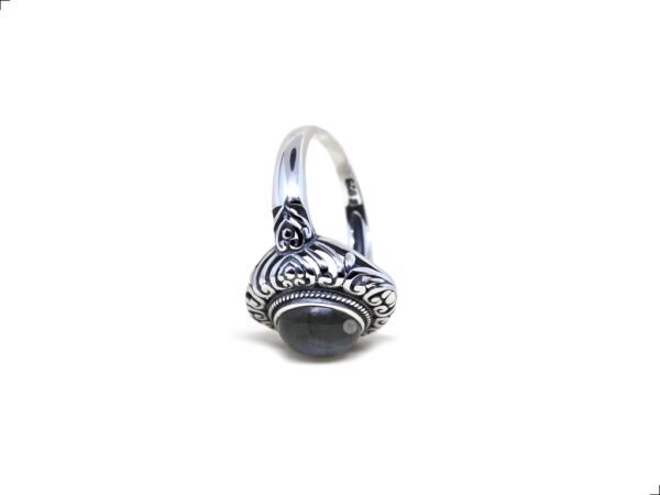 Anillo Labradorita Plata 1ra Ley 925 Baroque By Thiago Turcott® - Image 5