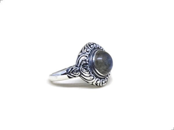 Anillo Labradorita Plata 1ra Ley 925 Baroque By Thiago Turcott® - Image 2