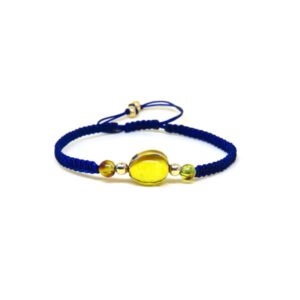 Pulsera Ámbar Chiapas Oro Italiano 14k Cabuchón By Thiago Turcott®