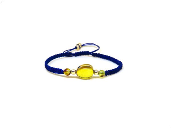 Pulsera Ámbar Chiapas Oro Italiano 14k Cabuchón By Thiago Turcott®