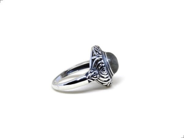 Anillo Labradorita Plata 1ra Ley 925 Baroque By Thiago Turcott® - Image 4