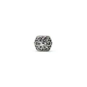 Charm Encaje Flores Titanio 18k By Thiago Turcott®
