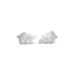Aretes Hojas De Parra Titanio 18k By Thiago Turcott®