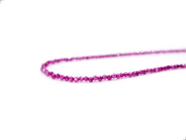 Collar Rubí Cultivado Titanio 18k By Thiago Turcott® - Image 2