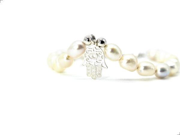 Pulsera Perlas Barrocas Mano De Fátima By Thiago Turcott® - Image 4