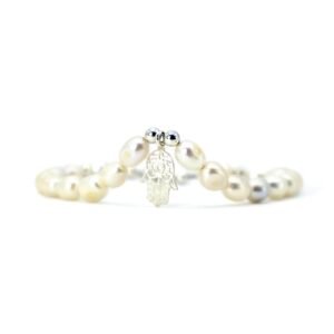 Pulsera Perlas Barrocas Mano De Fátima By Thiago Turcott®