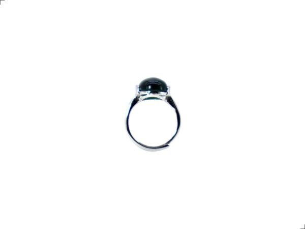 Anillo Jade Plata 1ra Ley 925 Dome Ajustable By Thiago Turcott® - Image 3