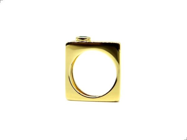 Anillo Esmeralda Plata 1ra Ley 925 Livre By Thiago Turcott® - Image 3