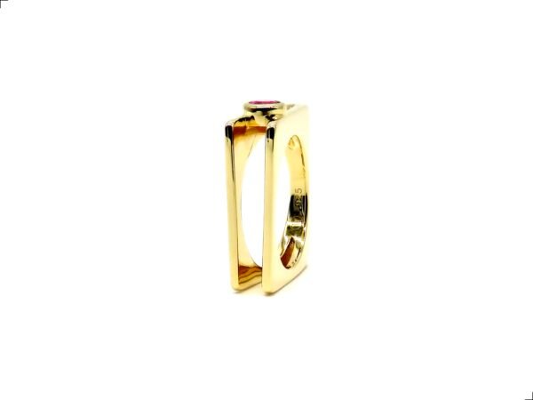 Anillo Rubí Plata 1ra Ley 925 Livre By Thiago Turcott® - Image 3