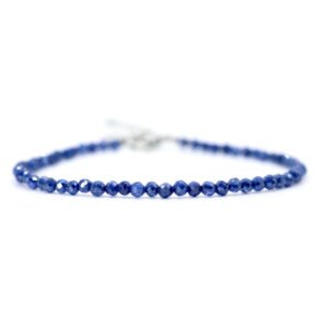 Pulsera Zafiro Cultivado Titanio 18k By Thiago Turcott®