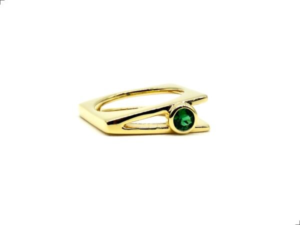 Anillo Esmeralda Plata 1ra Ley 925 Livre By Thiago Turcott®