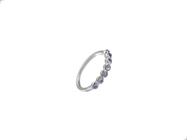 Anillo Piedra Luna Camino Balls Plata 1ra Ley 925 By Thiago Turcott® - Image 3