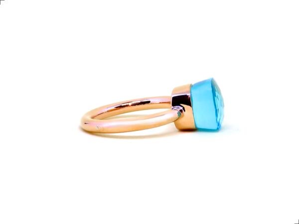 Anillo Nudo Rose Gold Plating 18k Topacio Gold Filled 18k - Image 3