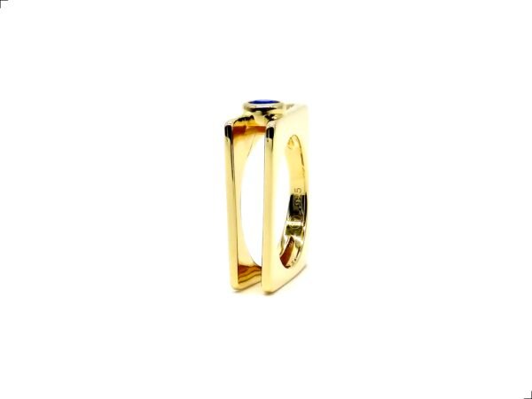 Anillo Zafiro Plata 1ra Ley 925 Livre By Thiago Turcott® - Image 5