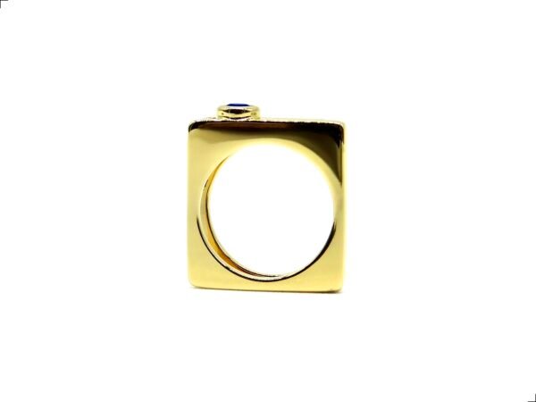 Anillo Zafiro Plata 1ra Ley 925 Livre By Thiago Turcott® - Image 4