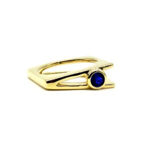 Anillo Zafiro Plata 1ra Ley 925 Livre By Thiago Turcott®