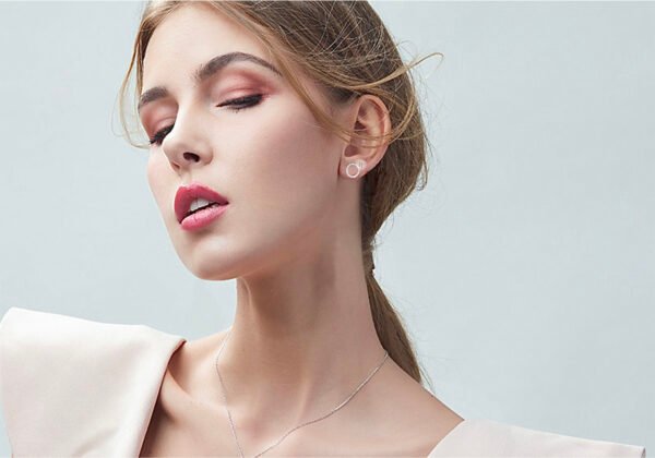 Aretes Círculo Plata De 1ra Ley 925 Rose Gold 18k By Thiago Turcott® - Image 3