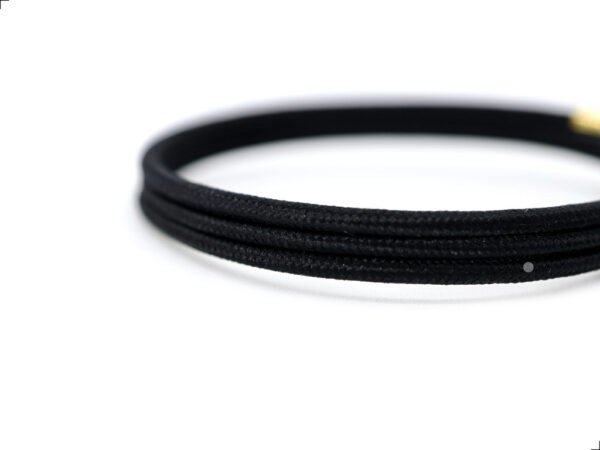 Pulsera Lucky Rope Negra Magnética By Thiago Turcott® - Image 2