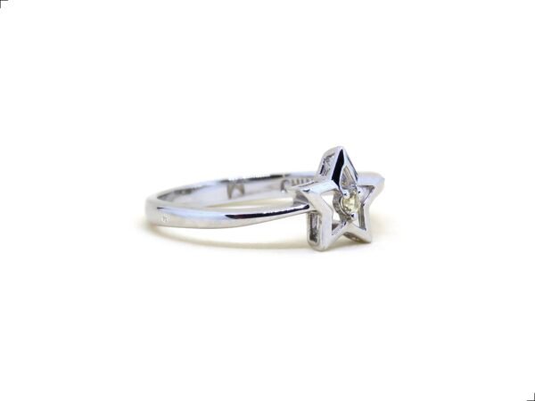 Anillo Estrella Plata 1ra Ley 925 Citrino By Thiago Turcott® - Image 4