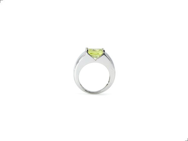 Anillo Cuarzo Limón Plata De 1ra Ley 925 By Thiago Turcott® - Image 2