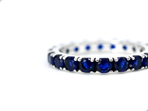 Anillo Zafiro Plata 1ra Ley 925 Full Churumbela By Thiago Turcott® - Image 2