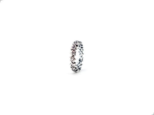 Anillo Churumbela De Estrellas Plata De 1ra Ley 925 - Image 2