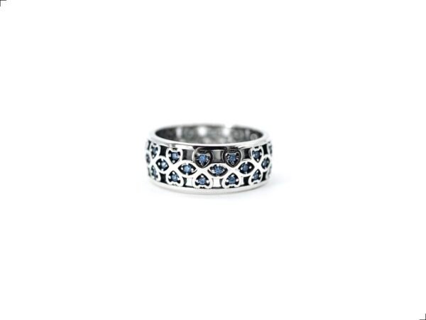 Anillo Topaz Encaje Plata 1ra Ley 925 By Thiago Turcott® - Image 3