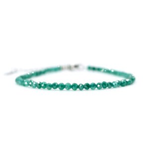 Pulsera Esmeralda Cultivada Titanio 18k By Thiago Turcott®