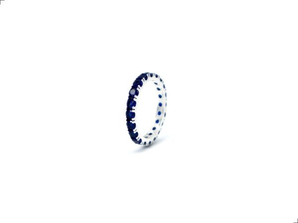 Anillo Zafiro Plata 1ra Ley 925 Full Churumbela By Thiago Turcott® - Image 3
