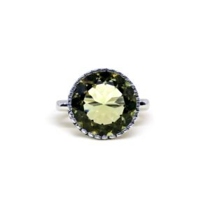 Anillo Citrino Coroa Plata 1ra Ley 925 By Thiago Turcott®
