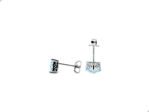 Aretes Topaz Triángulo Plata 1ra Ley 925 By Thiago Turcott® - Image 3