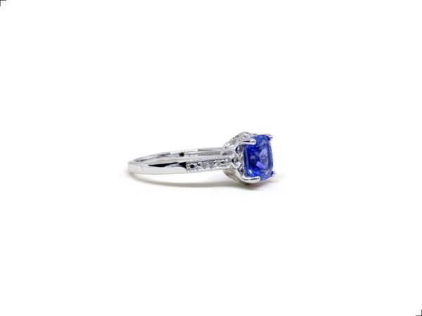 Anillo Tanzanita Plata 1ra Ley 925 Crown BY Thiago Turcott® - Image 2